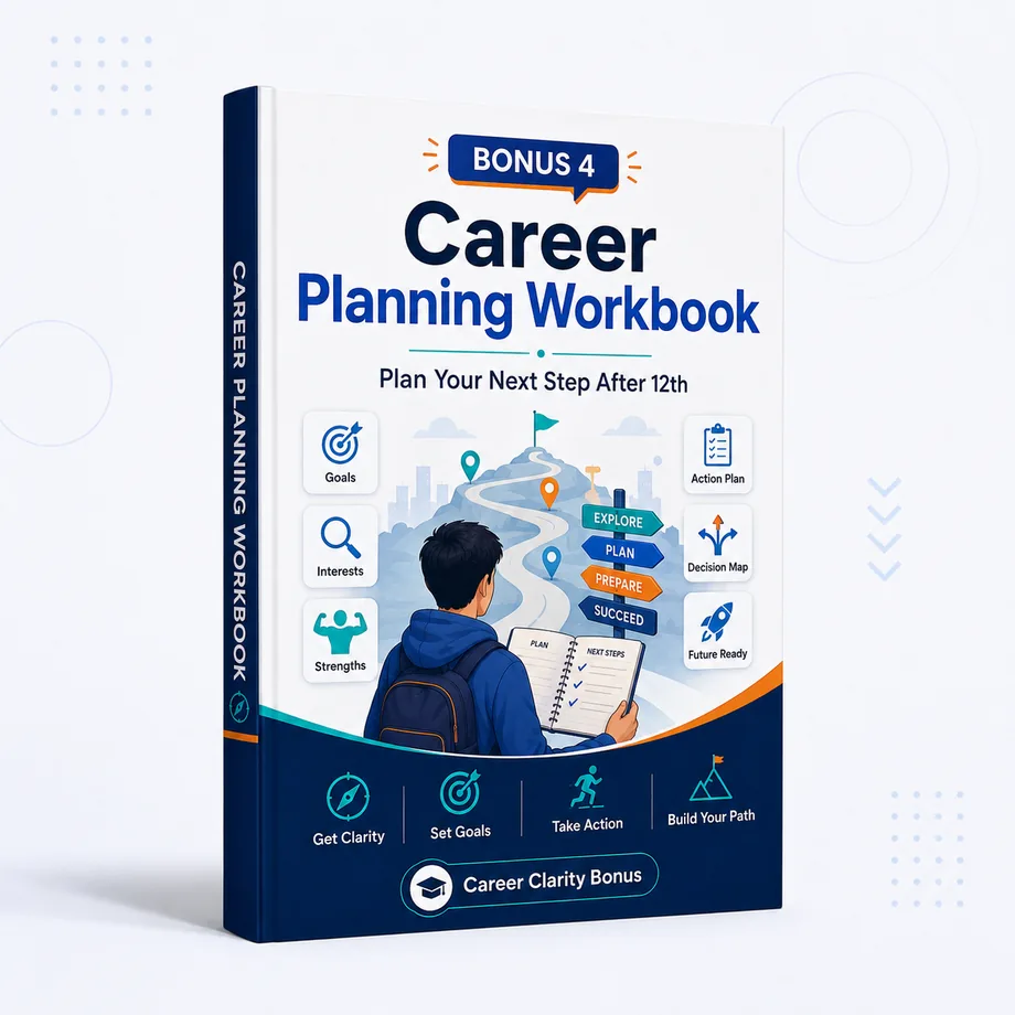 Career Planning Workbook bonus mockup
