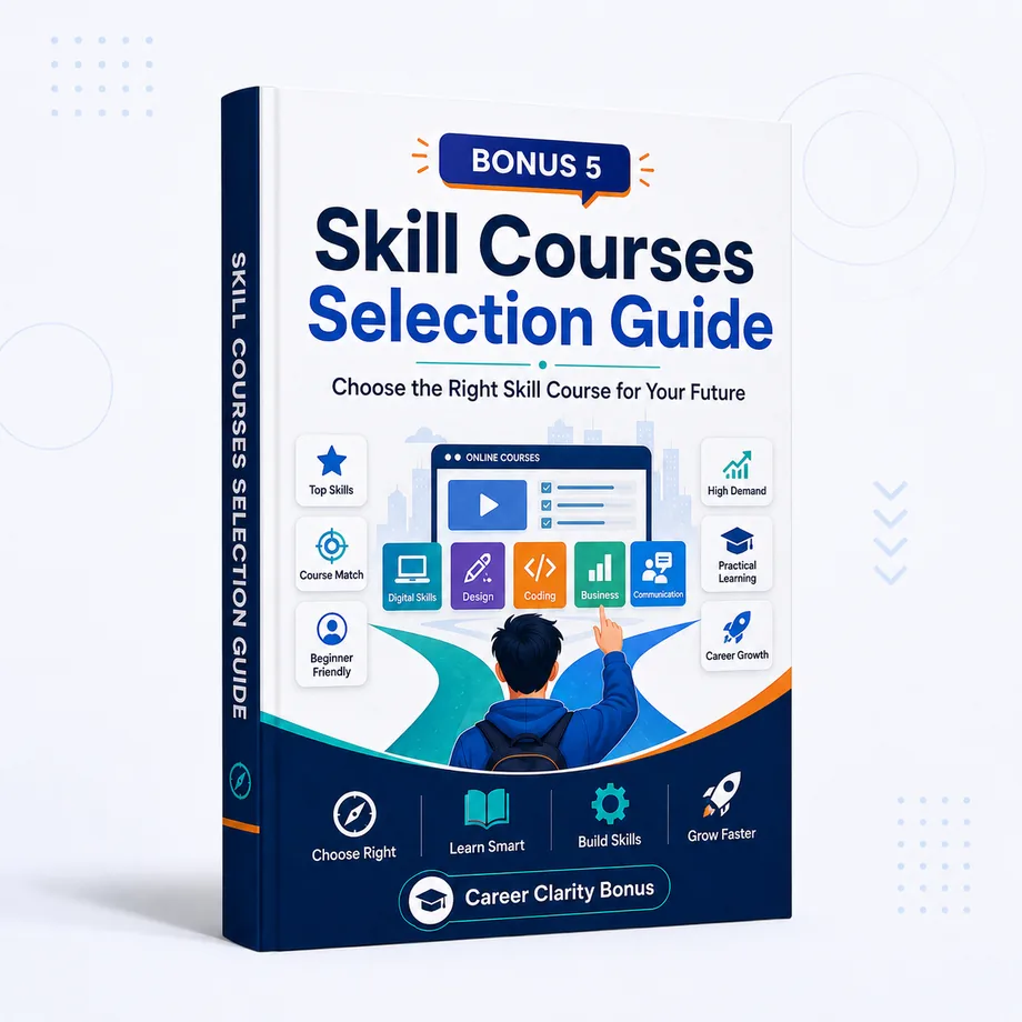 Skill Courses Selection Guide bonus mockup