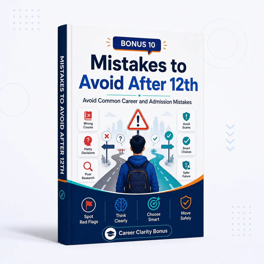 Mistakes to Avoid After 12th bonus mockup
