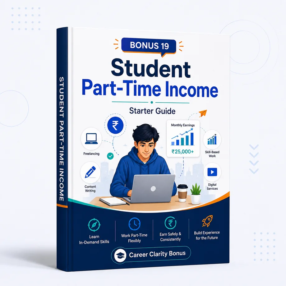 Student Part-Time Income Starter Guide bonus mockup