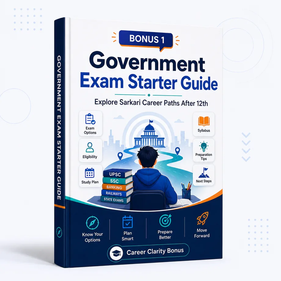 Government Exam Starter Guide bonus mockup